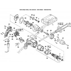 Milwaukee HDE13RQX Parts - Drawing