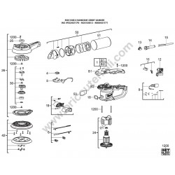 Milwaukee ROS150E-2 Parts - Drawing