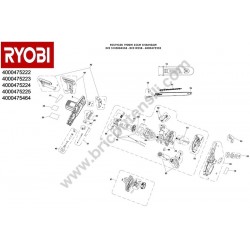 RYOBI RCS1935B Elettrosega Ricambi - Esploso