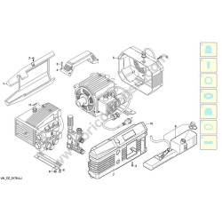 Ricambi per Idropulitrice AR Farmer's Division BLITZ 8.13 - 8740 - Esploso