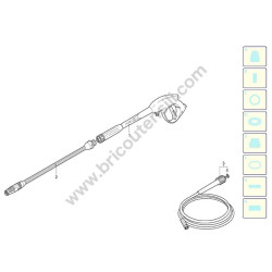 AR Farmer's Division Parts for Pressure Washer BLITZ 8.13 - 8740 - Drawing 4