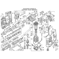 Milwaukee PLH20 Parts - Drawing