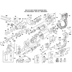 Milwaukee DD3-152 Carotatore Ricambi - Esploso