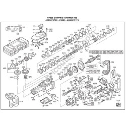 Milwaukee K900S Demolitore Ricambi - Esploso