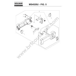 Ricambi Dolmar per Decespugliatore MS4520U - Esploso 4