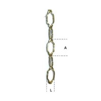 Decorative Chain ideal for Suspendend Lights mod. shaped