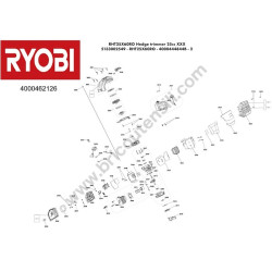RYOBI RHT25X60RO Tagliasiepi Ricambi