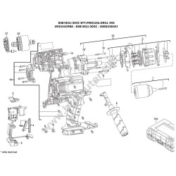 AEG BSB18C-Li202C Ricambi - Esploso