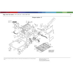 Bosch Ricambi per Sega GTS 18V-216 - Esploso 2