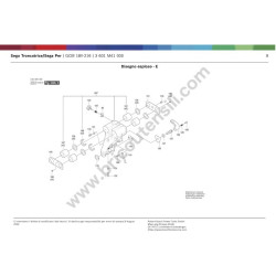 Bosch Ricambi per Troncatrice GCM 18V-216 - Esploso 2