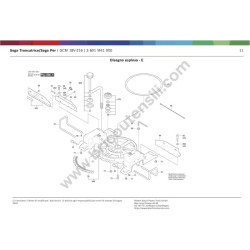 Bosch Compound Mitre Saw GCM 18V-216 Parts - Drawing 4