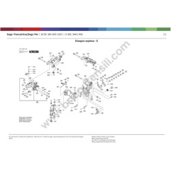 Bosch Compound Mitre Saw GCM 18V-305 GDC Parts - Drawing 2