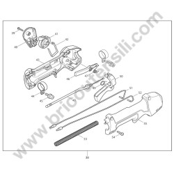 Makita Decespugliatore EM2650LH Ricambi - Esploso 1