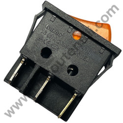 Awelco Orange Light Switch - 1