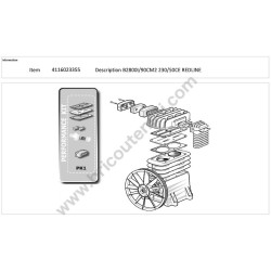 ABAC B2800I-90CM2 REDLINE Parts - Drawing 1