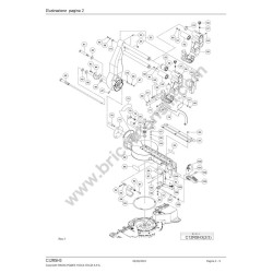 Hitachi C12RSH3 Miter Saw Parts - Drawing 1