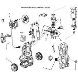Valex Carry 2601 Parts - Drawing