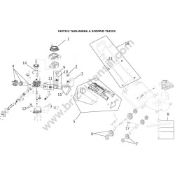 Valex Lawnmower TS4224 Parts - Drawing