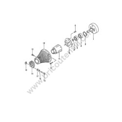 Ricambi Tanaka per Decespugliatore TBC-500 - Esploso 6