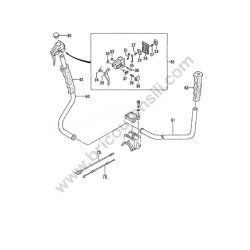 Ricambi Tanaka per Decespugliatore TBC-500 - Esploso 7