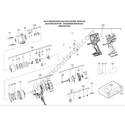 Milwaukee ONEFHIWF34-0X Parts Drawing