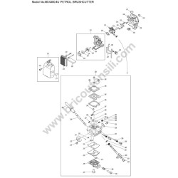 Dolmar Bruschcutter MS-4300.4U Parts Diagram 5