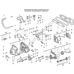 Milwaukee M18FTHCHS35-802 Parts Diagram
