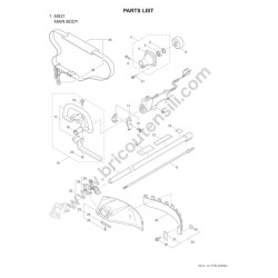 Maruyama Ricambi per Decespugliatore MX21 - Esploso Ricambi