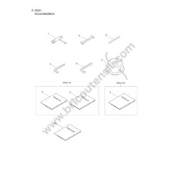 Maruyama Ricambi per Decespugliatore MX21 - Esploso Ricambi 4