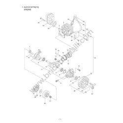 Maruyama Chainsaw KJCV3101TS(10) Parts Diagram
