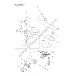Maruyama Chainsaw MCV3101S(14)-01 Parts Diagram 2