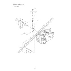 Maruyama Ricambi per Motosega MCV3100TS(10)-01