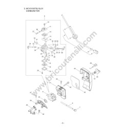 Maruyama Chainsaw MCV3100TS(10)-01 Parts