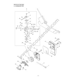 Maruyama Chainsaw MCV3101TS(10)Q Parts Diagram 2