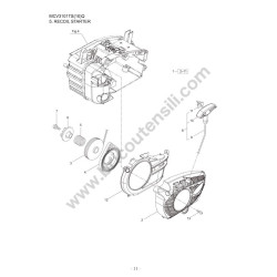 Maruyama Chainsaw MCV3101TS(10)Q Parts Diagram 4