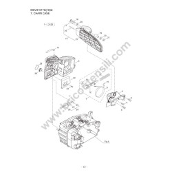 Maruyama Esploso Ricambi per Motosega MCV3101TS(10)Q 6