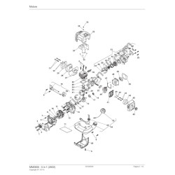 Mountfield MM2605 Drawin Spare Parts 1