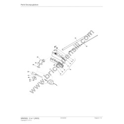 Mountfield MM2605 Drawing Spare Parts 3