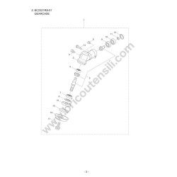 Maruyama Brushcutter BC2321RS-01 Parts Diagram - 1
