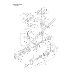 Maruyama Esploso Ricambi per Decespugliatore BC2321RS-01 - 2