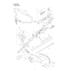 Maruyama Esploso Ricambi per Decespugliatore BC260RS