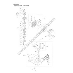 Maruyama Brushcutter BC260RS Parts Diagram - 3