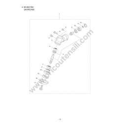 Maruyama Esploso Ricambi per Decespugliatore BC2621RS - 1