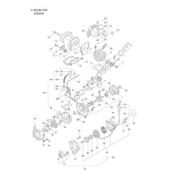 Maruyama Brushcutter BC2621RS Parts Diagram - 3