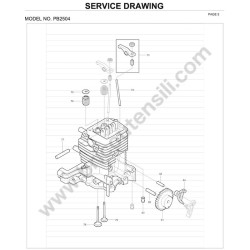 Dolmar Engine Blower PB250.4 Parts Diagram - 4