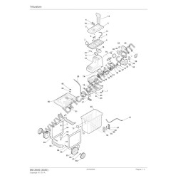 Mountfield MS 2500 Drawing Spare Parts