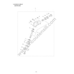 Maruyama Esploso Ricambi per Decespugliatore BC3021H-RS-01 - 1