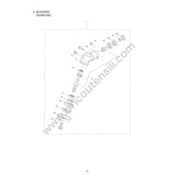 Maruyama Esploso Ricambi per Decespugliatore BC2630RS - 1
