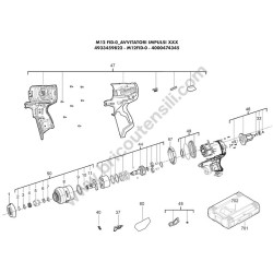 Milwaukee M12FID-0 Parts Diagram