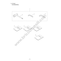 Maruyama Hedge Cutter HT234D Parts Diagram - 3